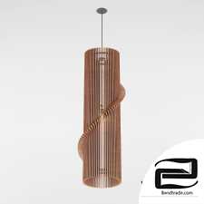 Wooden Lamp 3D Model id 17015