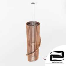 Wooden Lamp 3D Model id 17015