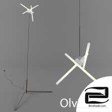 Suspension and floor lamp Olvidada, Barcelona Design