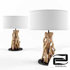 driftwood table lamp