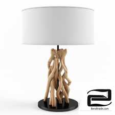 driftwood table lamp