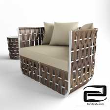 Profi Skyline Strips Sofa Chair Tables