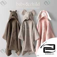 ANIMAL HOODED TOWELS