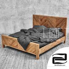 LoftDesigne 31150 model bed