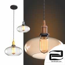 Vintage lamp in the style of Thomas Edison