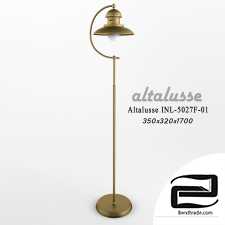 Altalusse floor lamp INL-5027F-01 Brushed Gold
