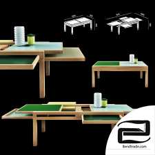 The Hexa coffee table Sculptures Jeux s.r.l.