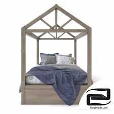 Cole framed house bed