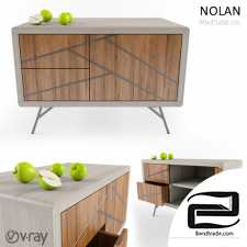 NOLAN_Oak sideboard with drawers