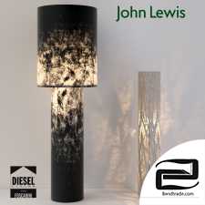 Diesel and John lewis designer floor lamps