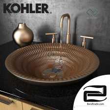 KOHLER Derring Jute Purist bathroom furniture