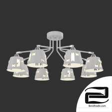 Ceiling chandelier in loft style Eurosvet 70105/8 Benna