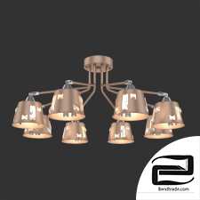 Ceiling chandelier in loft style Eurosvet 70105/8 Benna