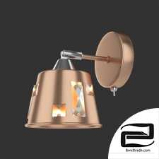 Sconce with metal ceiling Eurosvet 70105/1 Benna