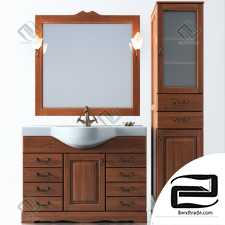 Bathroom furniture set