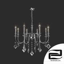 Chrome chandelier with crystal Eurosvet 10110/8 Telao