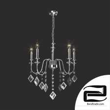 Hanging chandelier with crystal Eurosvet 10110/5 Telao (chrome)