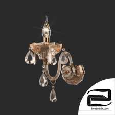 Classic crystal sconce Eurosvet 310/1 Lecce