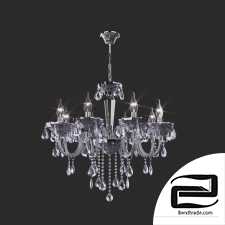 Eurosvet 309/8 Lecce hanging crystal chandelier