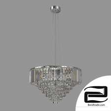Crystal chandelier with double mounting option Eurosvet 10105/9 Torreta