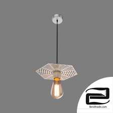 Eurosvet 50167/1 silver Creto pendant lamp