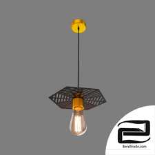 Eurosvet 50167/1 pendant lamp Creto bronze
