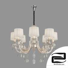 Classic chandelier with crystal Eurosvet 10098/8 Argenta