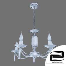 Hanging chandelier with crystal Eurosvet 60087/5 Volare