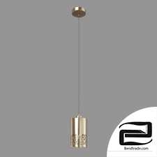 Hanging lamp with metal ceiling Eurosvet 50071/1 Tracery