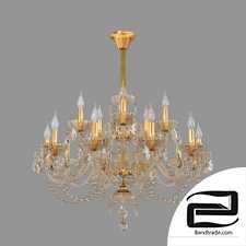 Classic crystal chandelier Eurosvet 10097/15 Alcedo