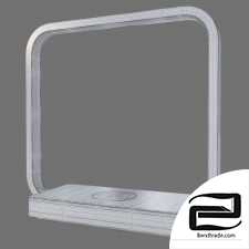 Led table lamp Eurosvet 80502/1 white Frame