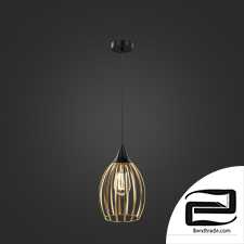 Hanging lamp in loft style TK Lighting 2816 Liza Gold