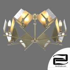 Ceiling chandelier in classic style Eurosvet 60110/8 Rombo