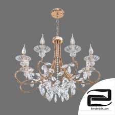 Classic chandelier with crystal Eurosvet 60057/8 Alexandria