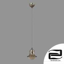 Hanging lamp Eurosvet 50055/1 bronze Kongo