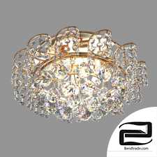 Ceiling chandelier with crystal Eurosvet 16017/6 gold Charm