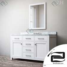 HUTTON SINGLE EXTRA WIDE VANITY bathroom furniture