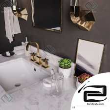 BEZIER DOUBLE FLOATING VANITY bathroom furniture