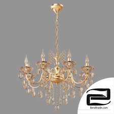 Eurosvet 10025/8 Reinis tinted crystal chandelier