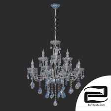 Chandelier with tinted crystal Eurosvet 3015/12 Darfina