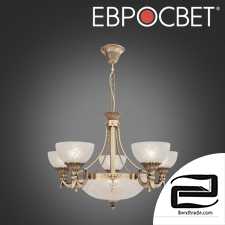 Classic hanging chandelier Eurosvet 60006/8 Kleo