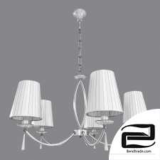 Hanging chandelier with crystal Eurosvet 60079/5 Valery
