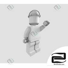 Lego Man, a toy constructor 