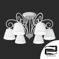 Classic chandelier with lampshades Bogate's 303/6 Severina