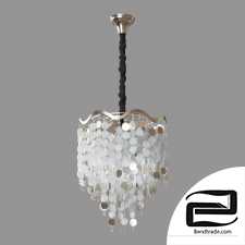 Chandelier with mother of pearl Bogate's 279/4 Shelly
