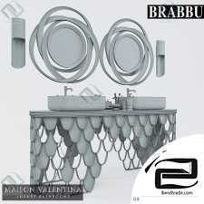 Koi Double Washbasin, bathroom furniture