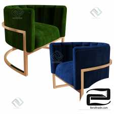 Corduroy chair in five colors