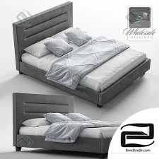 Bed Bed Baxton Studio Upholstered Platform Hillary