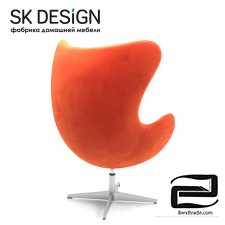 Egg Chair 3D Model id 2908
