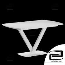 Table Bruno 140 White